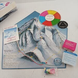 Peak Experience The Climbing Game Vintage Board Game Mountain Theme Retro